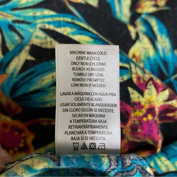 George Men’s Slim Fit Hawaiian Vacation Button Down - Picture 7 of 7